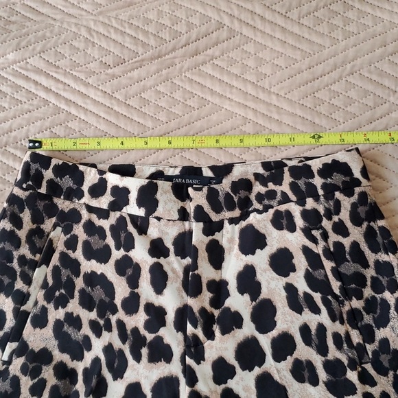 NWT Zara leopard animal print pants - Picture 3 of 13